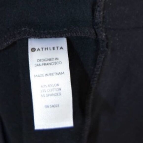 Athleta Black Snap Sleeve Dress! - Picture 4 of 4